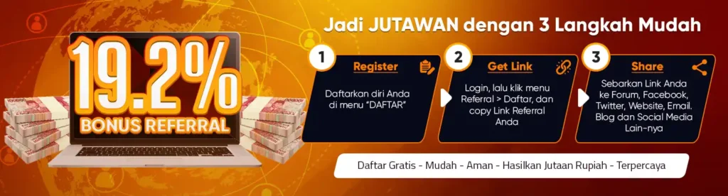 Program Referral Areaslots: Raih Komisi Menarik dengan Mudah dan Profesional